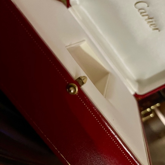 Cartier Red Jewelry Box - Picture 7 of 8